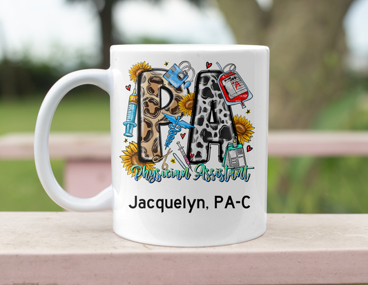 PERSONALIZED PHYSICIAN ASSISTANT MUG
