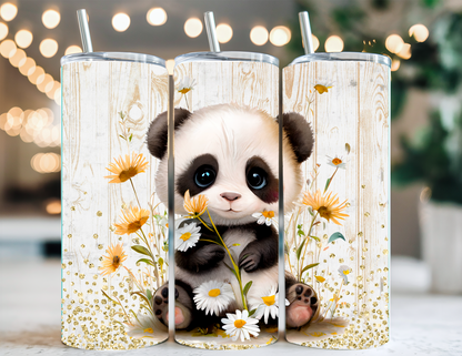 CUTE PANDA TUMBLER
