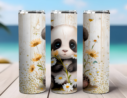 CUTE PANDA TUMBLER