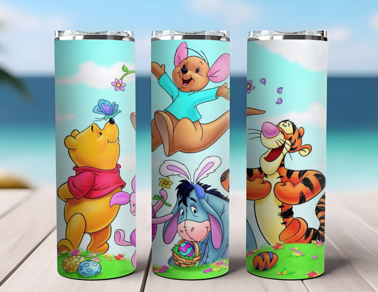 POOH BEAR AND FRIENDS TUMBLER