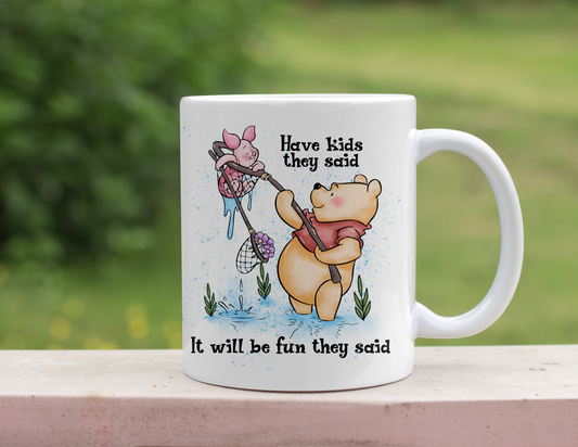 POOH AND PIGLET MUG
