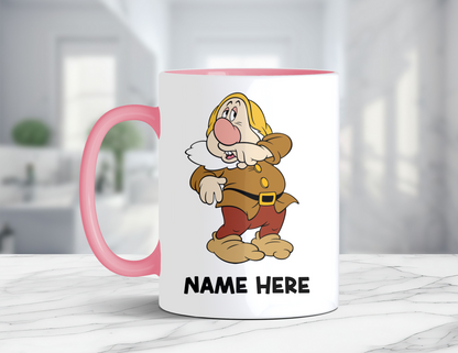PERSONALIZED SNEEZY COFFEE MUG