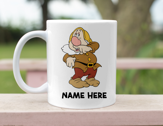 PERSONALIZED SNEEZY COFFEE MUG