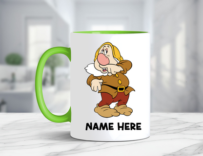 PERSONALIZED SNEEZY COFFEE MUG