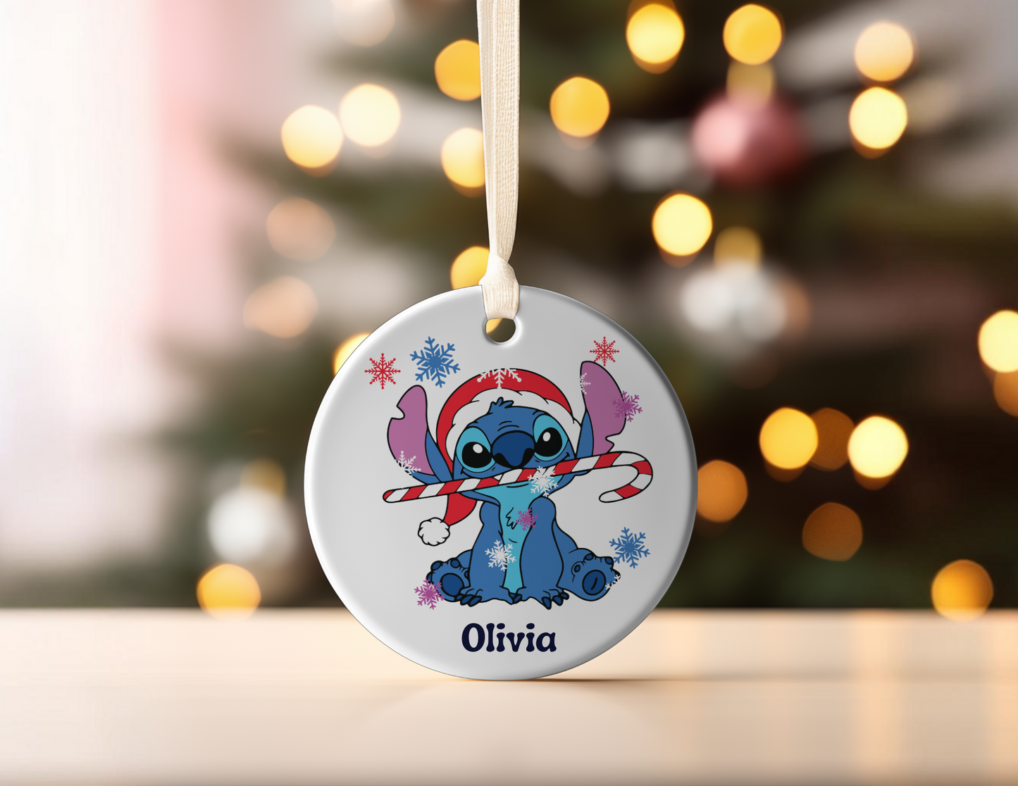 PERSONALIZED STITCH ORNAMENT