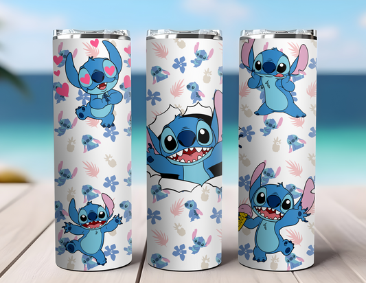 STITCH WHITE TUMBLER