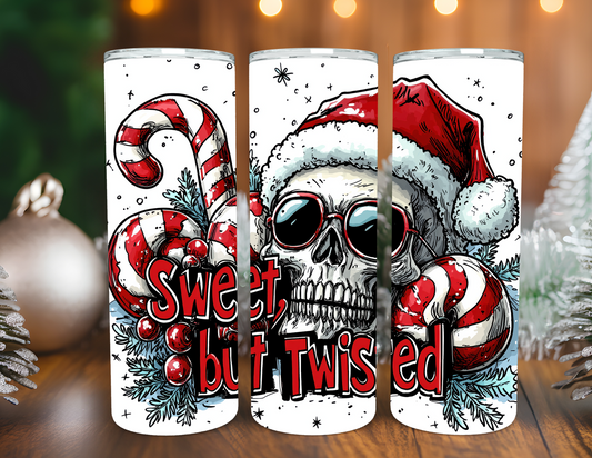 SWEET BUT TWISTED SKULLS TUMBLER