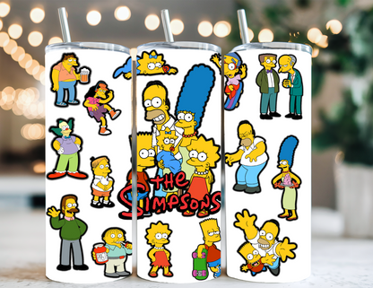 THE SIMPSONS TUMBLER