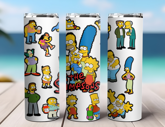 THE SIMPSONS TUMBLER