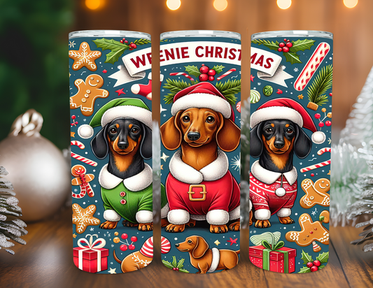WEENIE CHRISTMAS TUMBLER